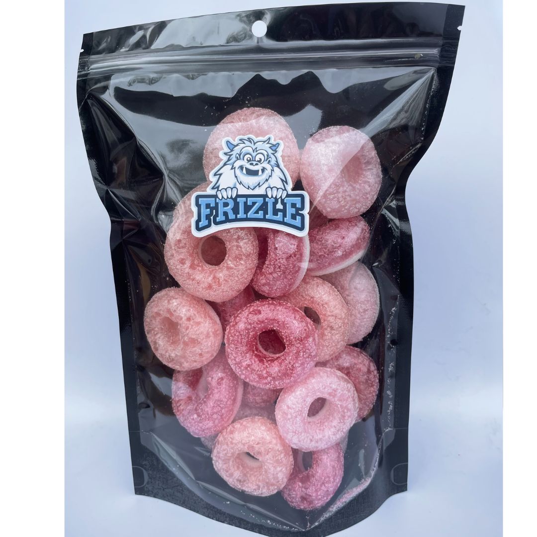 Liofilizowane Żelki Krążki z Czerwonych Owoców