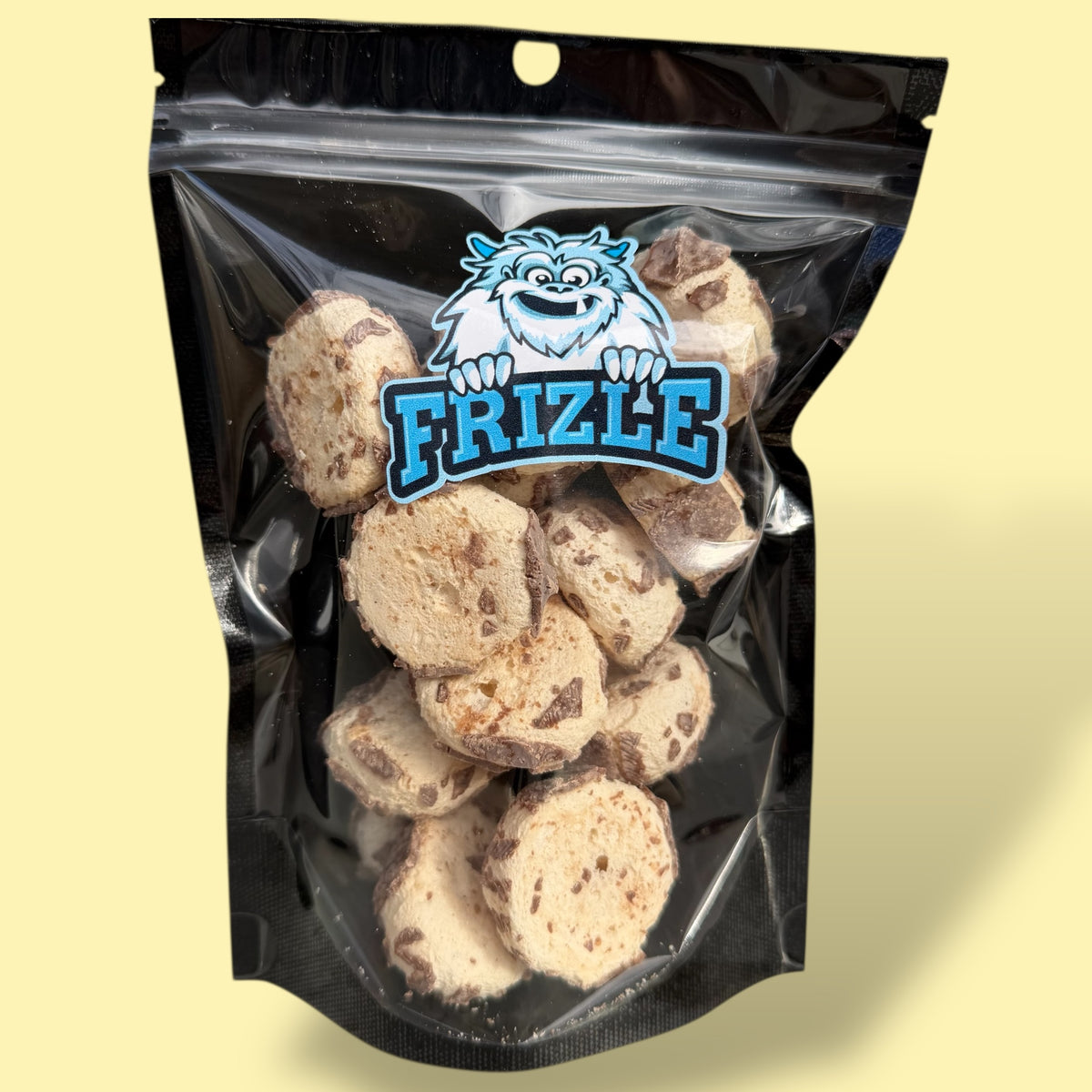 Liofilizowane batoniki Milky Way w torebce Frizle, napuszone kawałki w czekoladzie