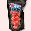 Liofilizowane Nerdsy Cherry Lemonade w torebce Frizle, czerwone grudki obsypane Nerdsami